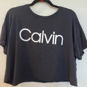 Calvin Klein Performance Black Crop Top